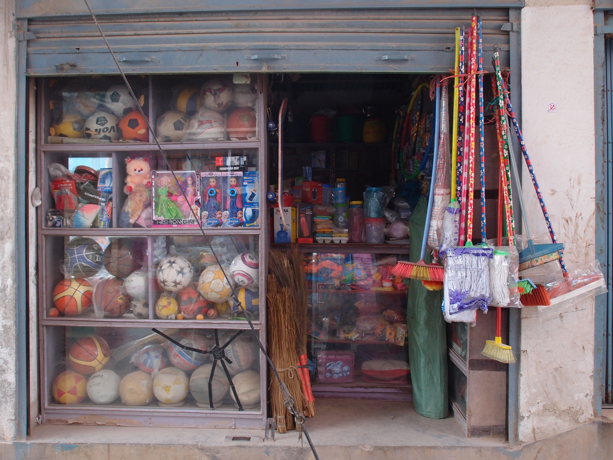 2018-01-17 14 Uhr - Ramhiti Chowk, Boudha (Foto) 
